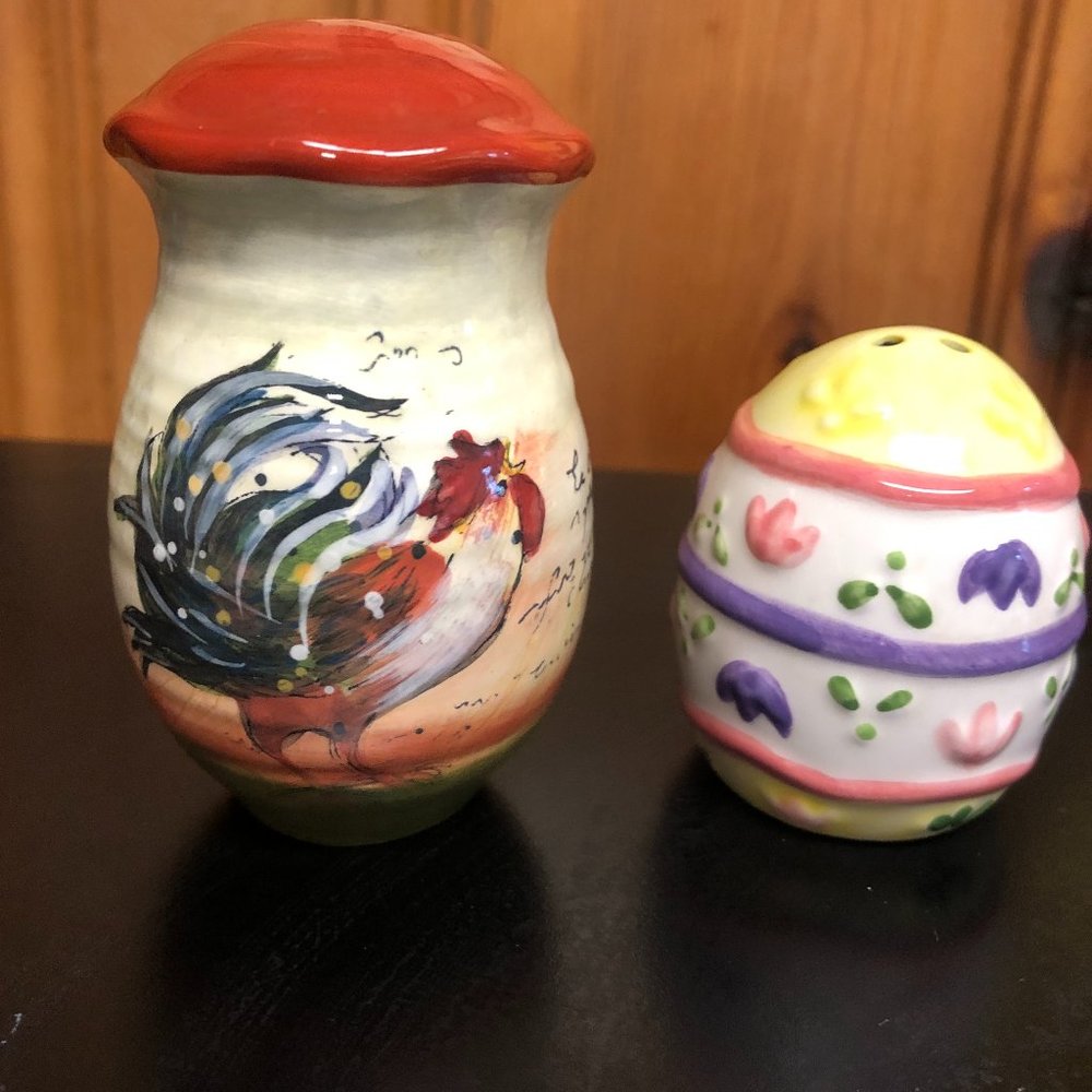 Chicken & Egg Salt and Pepper Shakers